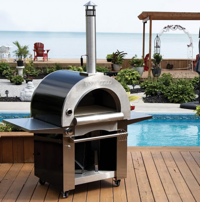 Outdoor Hybrid-Gas-Holz-Pizzaofen