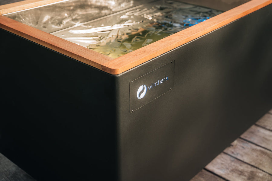 Winthera Ice Pro Eisbad Premium Kältetherapie mit Eisbildung – Profi Kältetherapie