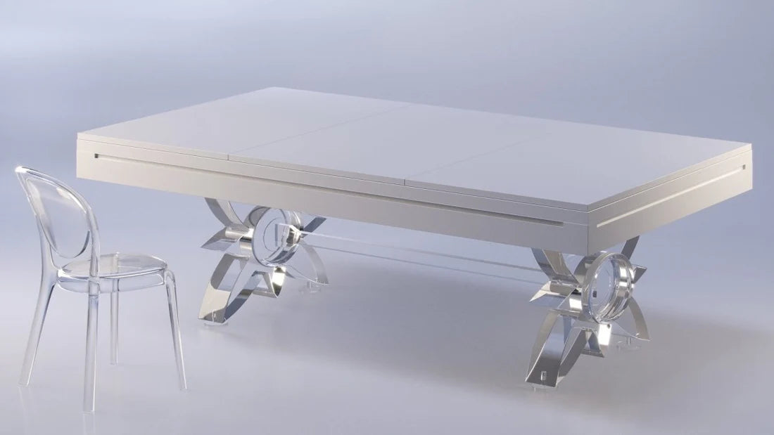 Luxus Billardtisch / Esstisch Kombination