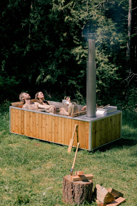 Hot Tub Prime 4 Personen holzbefeuert