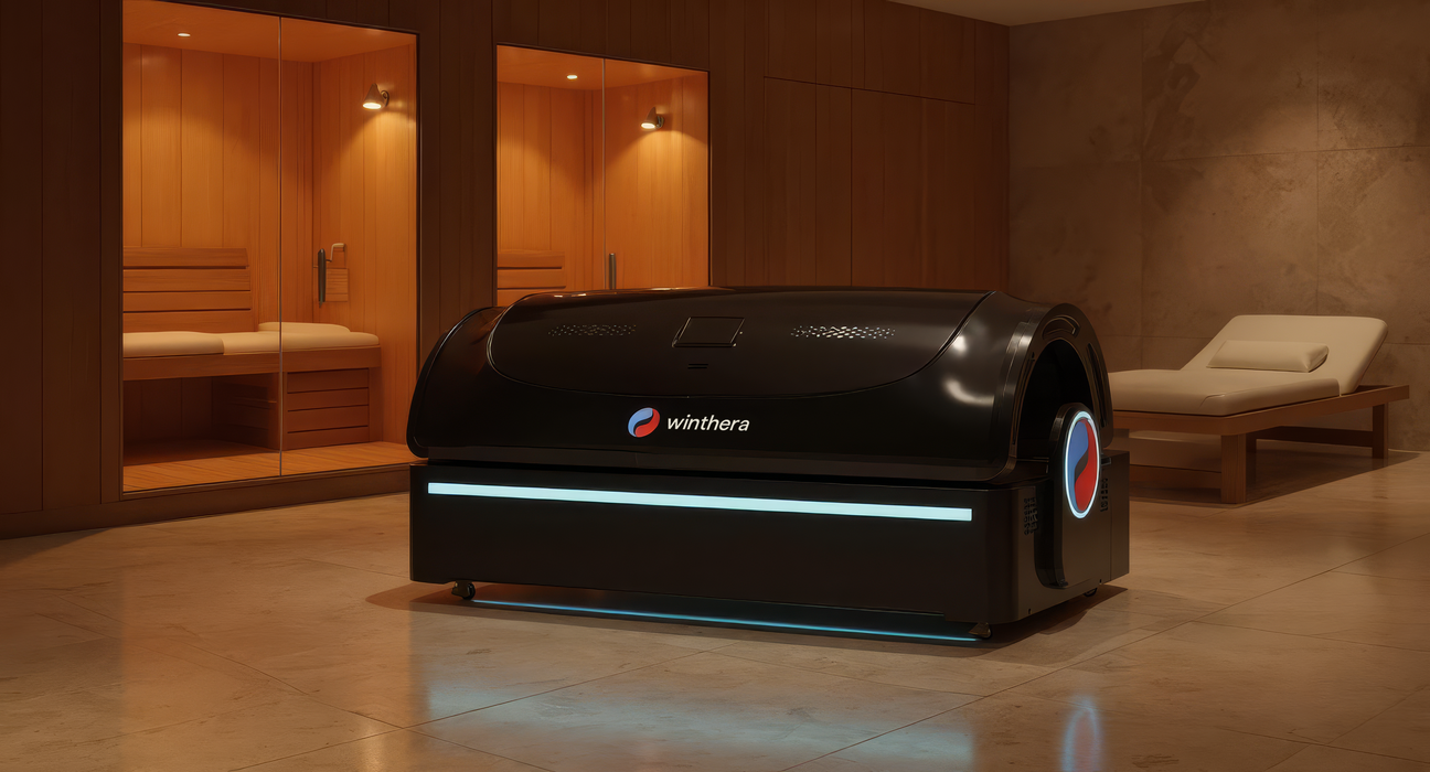 Winthera Red Bed Pro | Ganzkörper Rotlicht- & Infrarottherapie